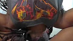 oh man, eatin' that hot pussy and face fuckin' with beautiful pornstar nina rivera, clothes ripped and drippin' wet...