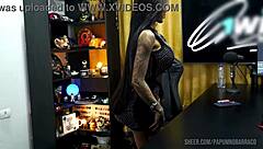 In the podcast, Ruan GOT HORNY as Bibi Griffo TWERKS on his lap sensually during the outdoor interview.