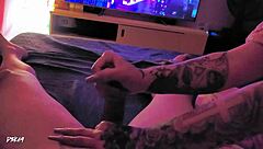 can stepmom give a handjob with long nails until orgasm?