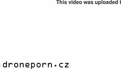 Young Czech lesbians feel excited exploring a double dildo for their first time together.