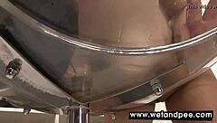 I got myself so worked up using that dildo for solo masturbation until I squirted everywhere all wet and messy