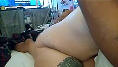 sexysassy takes a ride in reverse cowgirl position on her partner