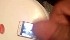 Cum shoots out from black cock for the eager dick lover in raw action