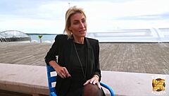 i can't get enough of anouk, that 30-year-old french psychologist with skinny body and big tits, she's such an expert on handling cock in lingerie