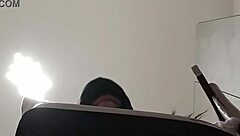 In this preview a tied up blindfolded and ballgagged milf experiences rough mouth pussy and ass penetration