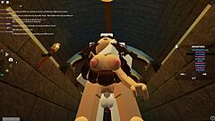 in a casual story, someone dives into 118 roblox porn with ass shaking and wet tits