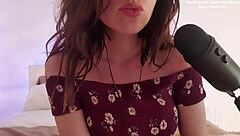 German teen 18+ dirty talk lick my pussy instructions german joi