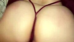 Amateur Latina in lingerie gets roughly fucked by the neighbor while her cuckold husband watches the intense homemade action.