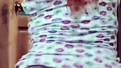 Feeling So Aroused Seeing Panties Outlining on the Mature Prostitute