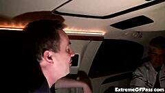 curvy michelle rica rides dick in the car then gets fingered in outdoor group scene