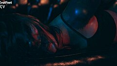 Hey, you're totally trapped with this tickling mistress dominating every inch of your bound body in close-up femdom action 😈🔒