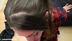 narrative of cute teen jimena lago sharing intimate moment with boyfriend