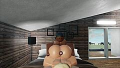 Oh wow this bbw takes that massive bbc deep in her big ass and boobs!