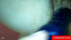 do you want to watch this amateur fingering her wet pussy with toys in free porn?