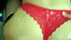 I felt excited oiling up my petite Latina stepsister's juicy ass before riding cowgirl