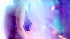 Big boobed brunette Alison Tyler masturbates her nude pussy in tall solo session