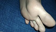 Pezinho With Smelly Feet And Saliva Jerk Off For Me Come On