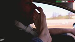 Traveling With Lisa- Foot Domination