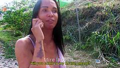 Oh shoot, this tgata had a lil' motorcycle issue but the married hung guy fixed it quick with his cock