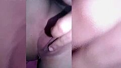 In a quiet moment, this beautiful girl explores her desires through gentle solo masturbation.