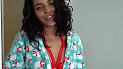 stepbrother pounds cute brunette teen stepsister with small tits in taboo fuck