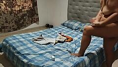 chubby girl masturbates in bathroom with squirting finish