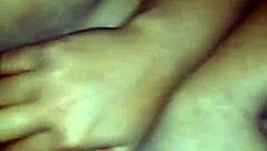 Amateur Ebony BBW with Big Tits Gets Anal Massage and Licking Before Assfucking Creampie