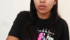 Infiel universitaria colombiana tiene creampie por primera vez en pov con su compañero latino