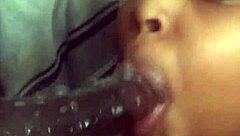 I Feel So Thrilled as This Massive Black Cock Gets Sucked by a Young Mommy