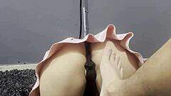 New House Furniture Lets Teen Get Anal Creampie In Outdoor Public Sex