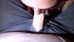 yo i'm training this hot blonde sissy to deepthroat my 8inch monster cock like a pro 😈