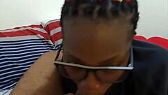 i got so damn horny waking up that i deepthroated my neighbor's stepson huge cock in his bedroom