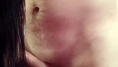 blowjob from mature girlfriend turns into deepthroat session with cum swallowing finale