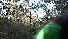 oh gosh, i mean the forest guide is bending over his blonde big-titted girlfriend for outdoor fucking in nature