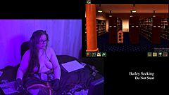 Oh wow, those big natural tits on the brunette bbw during naked play through part 2!