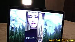 What Happens When a Kinky Slut Starts Masturbating with Wild Anal Gaping? 