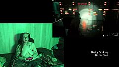 Oh my god, this naked lake house game with the curvy brunette in glasses is wild!