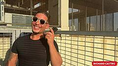 eating friend's pussy on phone with wife?