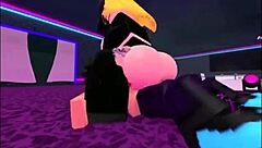 In the Roblox world, characters explore a vibrant night club with energetic dancing routines. They move through lively scenes filled with music and lights.