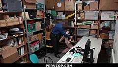 Lp officer laid down the law so the thief won't steal again!