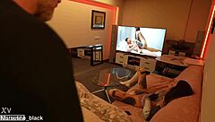 i act up just so stepdad punishes me with rough deepthroat and facial cumshot