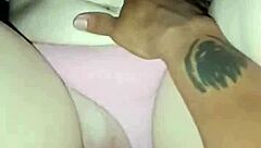 Blonde milf gets spanked