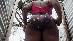 Emotional Hidden Camera Captures Brazilian Latina in Beach Fitting Room