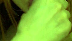 In this intimate moment, my girlfriend delivers an expert blowjob with close-up sucking until I release a huge cumshot right in her mouth for her to swallow