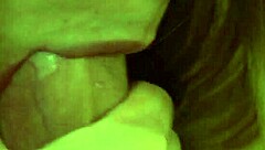 In this intimate moment, my girlfriend delivers an expert blowjob with close-up sucking until I release a huge cumshot right in her mouth for her to swallow