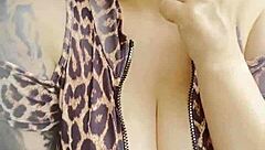 natural big tits blonde pulls out her massive boobs for your viewing pleasure right now.