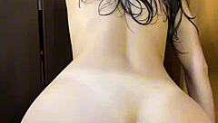 Straight out of the shower on October 28, 2024, feeling refreshed