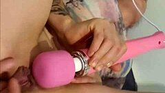 Stepsister begs for fingering her creamy pussy until she screams with orgasm in dorm room.