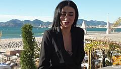 Didi gets dominated just like she wanted, this Arab milf with big natural tits and hairy pussy in lingerie