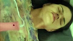 Stepsister begs for fingering her creamy pussy until she screams with orgasm in dorm room.